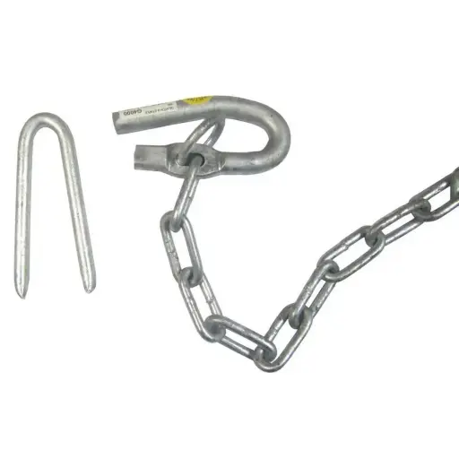 [G4000] GARTNER Galvanised Gate Fastener Hook & Staple G4000 | 16mm x 300mm