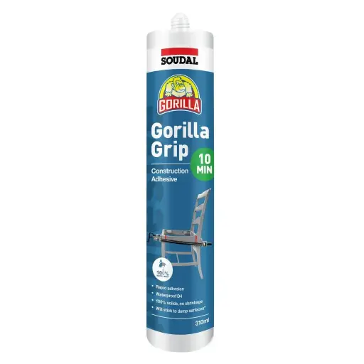 [19288] SOUDAL Gorilla Grip Construction Adhesive 10min Cure - 310ml