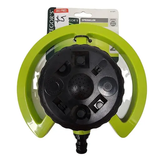[M15081] MCGREGORS 8 Pattern Turret Sprinker (fits 12mm hose)